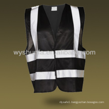 Black Safety Reflective Vest